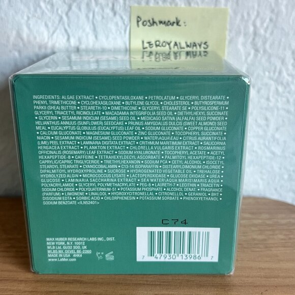 [2 oz] La Mer The Moisturizing Soft Cream C74. new, guaranteed authentic & fresh - Picture 3 of 3